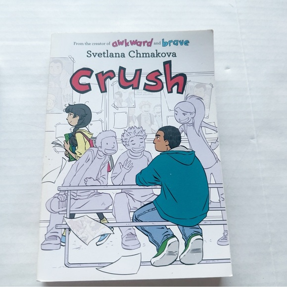 3 Svetlana Chmakova Books - Awkward
& Brave & Crush - Picture 5 of 9